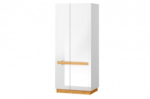 Шафа VISIO 70 SZYNAKA білий глянець / дуб camargue